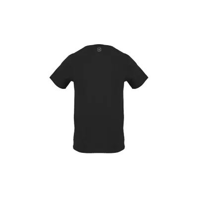 Black Cotton Men's T-Shirt