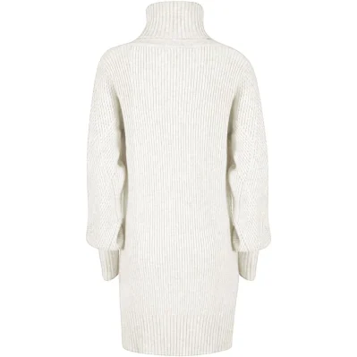 White Marabou Women Dress