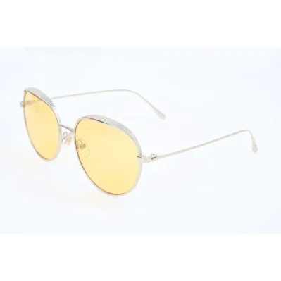 Gold Stainless Steel Sunglasses