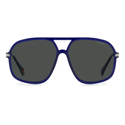Blue Plastic Sunglasses