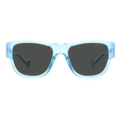 Blue Polycarbonate Sunglasses