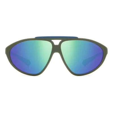 Green Rubber Sunglasses