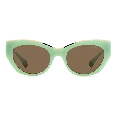 Green Resin Sunglasses