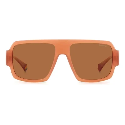 Beige Resin Sunglasses