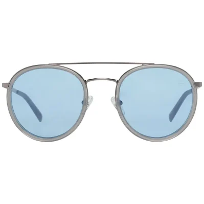 Silver Metal And Plastic Sunglasses