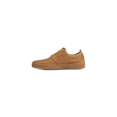 Beige Suede Leather Oxfords And Derby