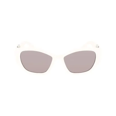 White Injected Sunglasses