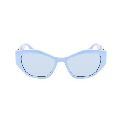 Blue Injected Sunglasses