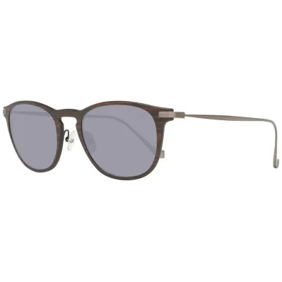 Brown Metal Metal Metal Sunglasses