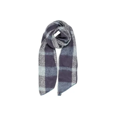 Turquoise Polyester Scarf