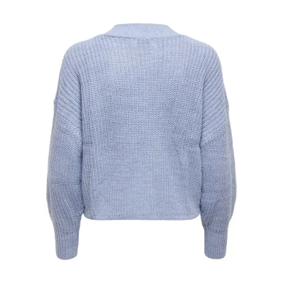 Blue Marabou Cardigan