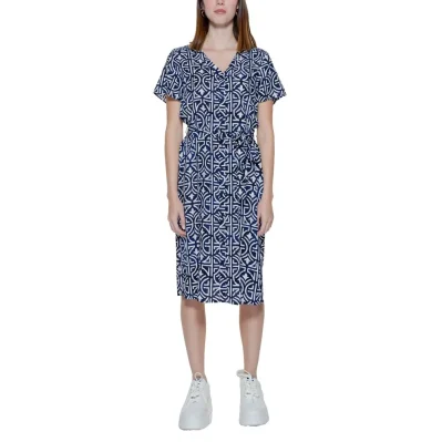 Blue Viscose Long