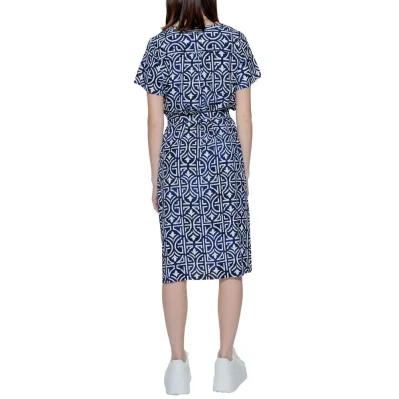 Blue Viscose Long