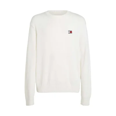 White Recycled Polyester Sweater