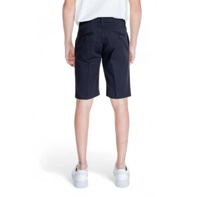 Black Cotton Bermuda