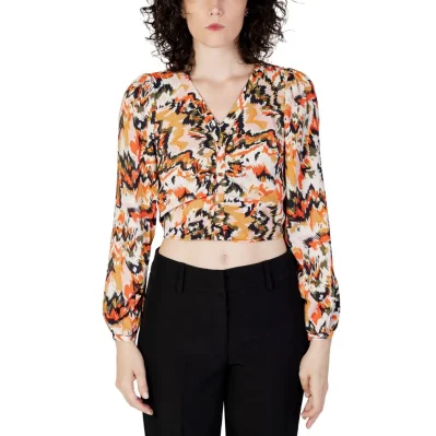 Orange Polyester Shirt