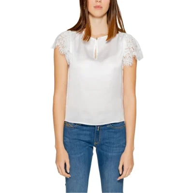 White Polyester Blouse