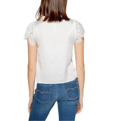 White Polyester Blouse