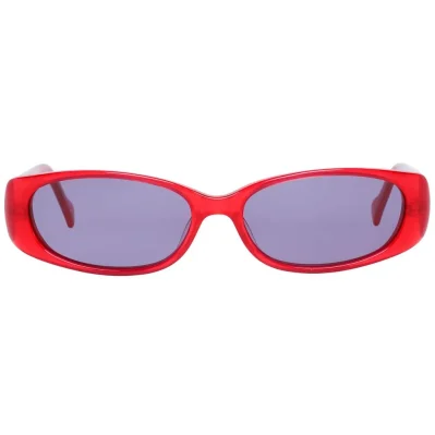 Red Plastic Sunglasses