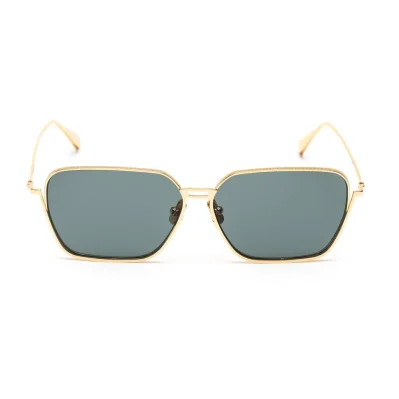 Gold Stainless Steel Stainless Steel Sunglasses