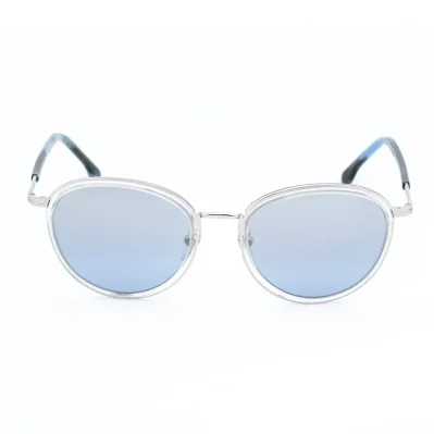 Blue Metal Sunglasses