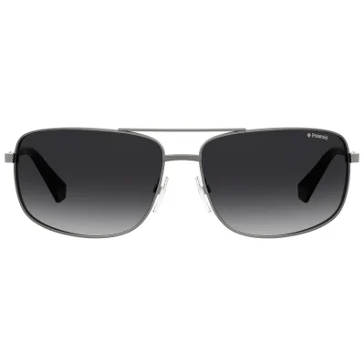 Gray Metal Sunglasses