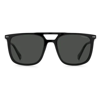Black Polyester Polyester-Polyester Sunglasses