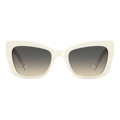 White Acetate Sunglasses