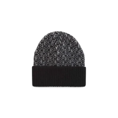 Black Alpaca Leather Caps Baseball Hat