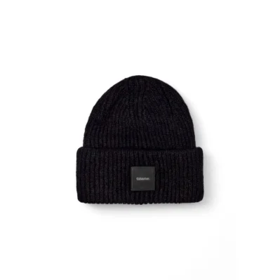 Black Alpaca Leather Caps Baseball Hat