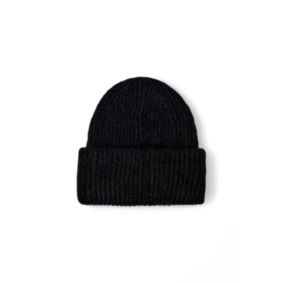 Black Alpaca Leather Caps Baseball Hat