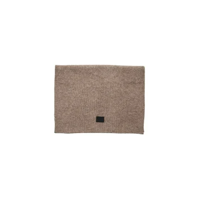 Brown Marabou Scarf