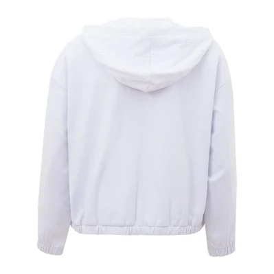 Chic White Viscose Sweater for Women