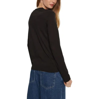 Black Cotton T-Shirt
