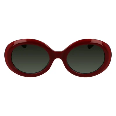 Red Acetate Sunglasses