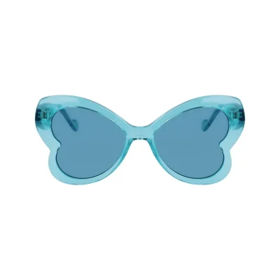 Blue Injected Sunglasses