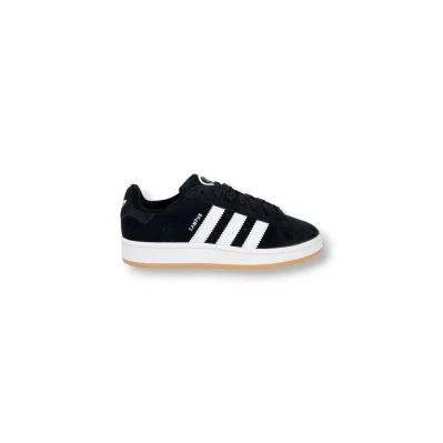 Black Suede Leather Sneaker