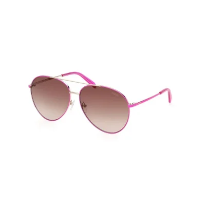 Multicolor Metal Sunglasses