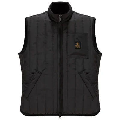 Black Polyester Vest