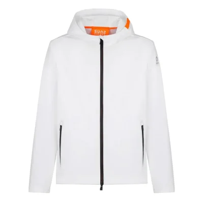 White Polyester Jacket