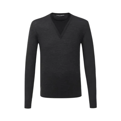 Gray Wool Sweater