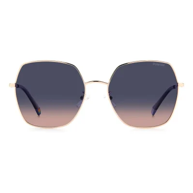 Bicolor Stainless Steel Sunglasses