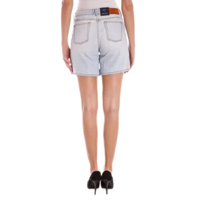 Light Blue Cotton Women Jean