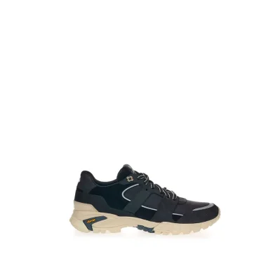 Black Suede Leather Sneaker