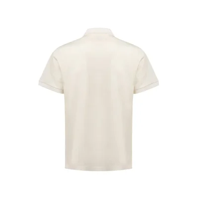 White Cotton Polo Shirt