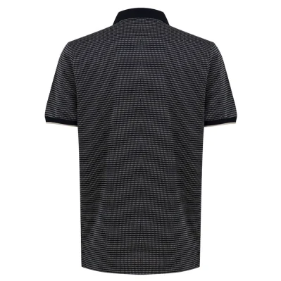 Blue Cotton Polo Shirt