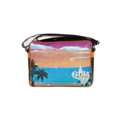 Black Synthetic Women Handbag