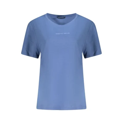 Blue Cotton Tops & T-Shirt