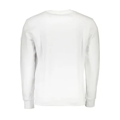 White Cotton Men Sweater