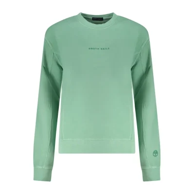 Green Cotton Women Sweater